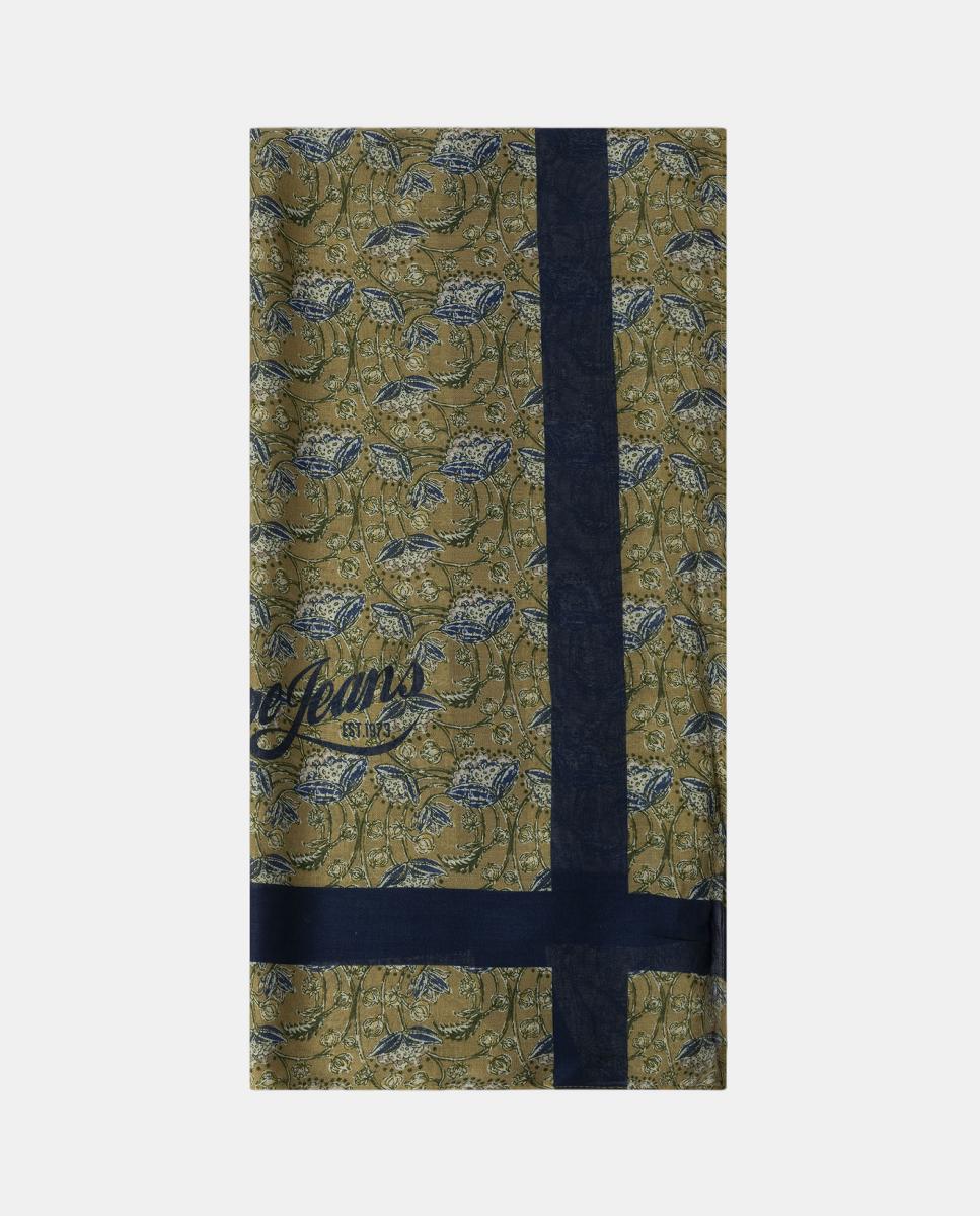 Imagem 0 de Lenço de Algodão e Linho Estampado com Logótipo