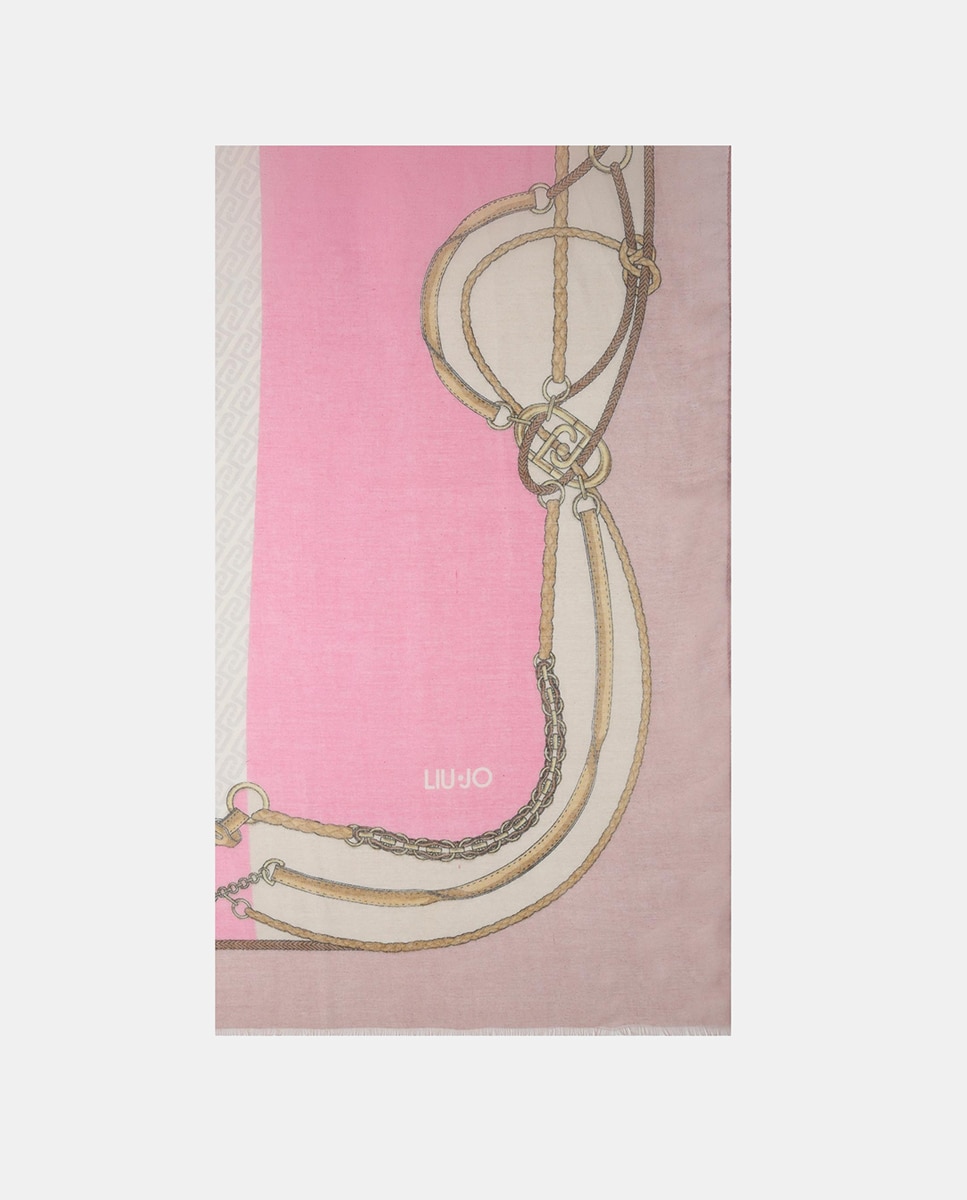 Imagem 0 de Estola com Detalhe de Correntes e Logótipo com Efeito de Corrente