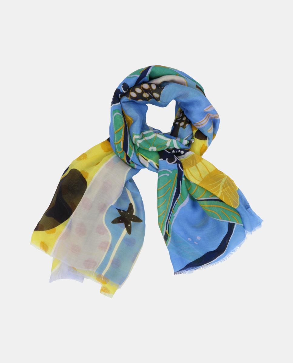 Imagem 0 de Lenço de Linho Estampado