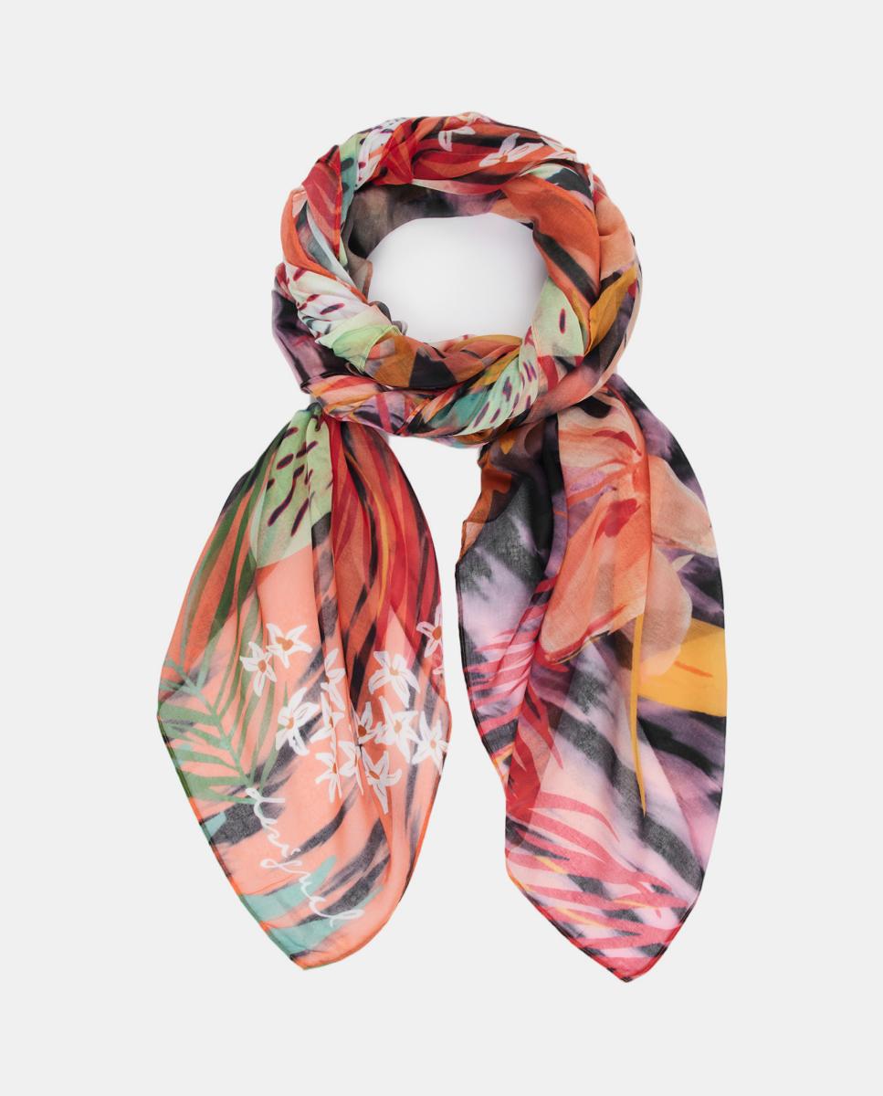 Écharpe Jungle Multicolor-2
