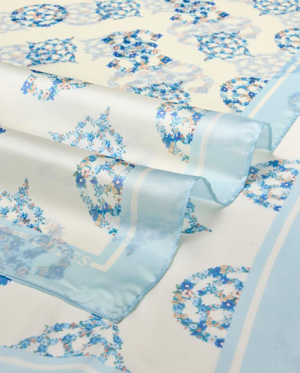 Cachecol com Logótipo Peony Azul-claro-2