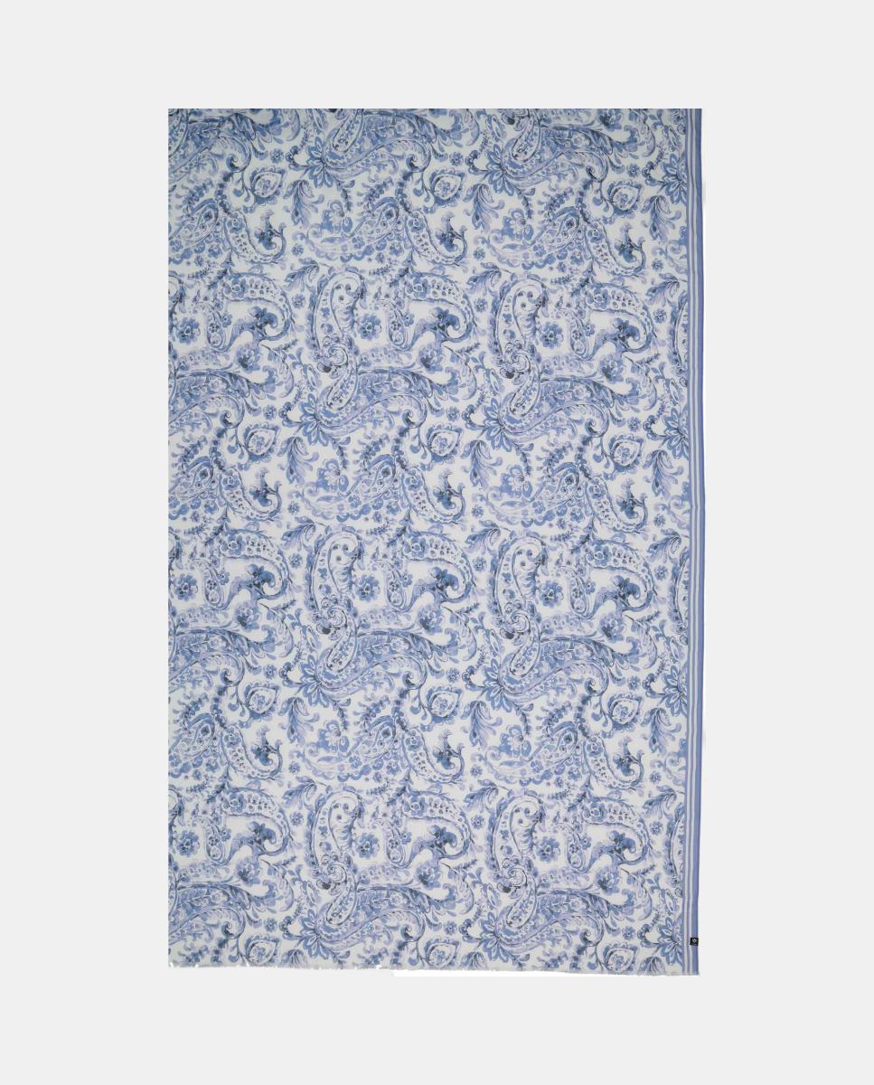 Imagem 0 de Estola lisa com poliéster e viscose