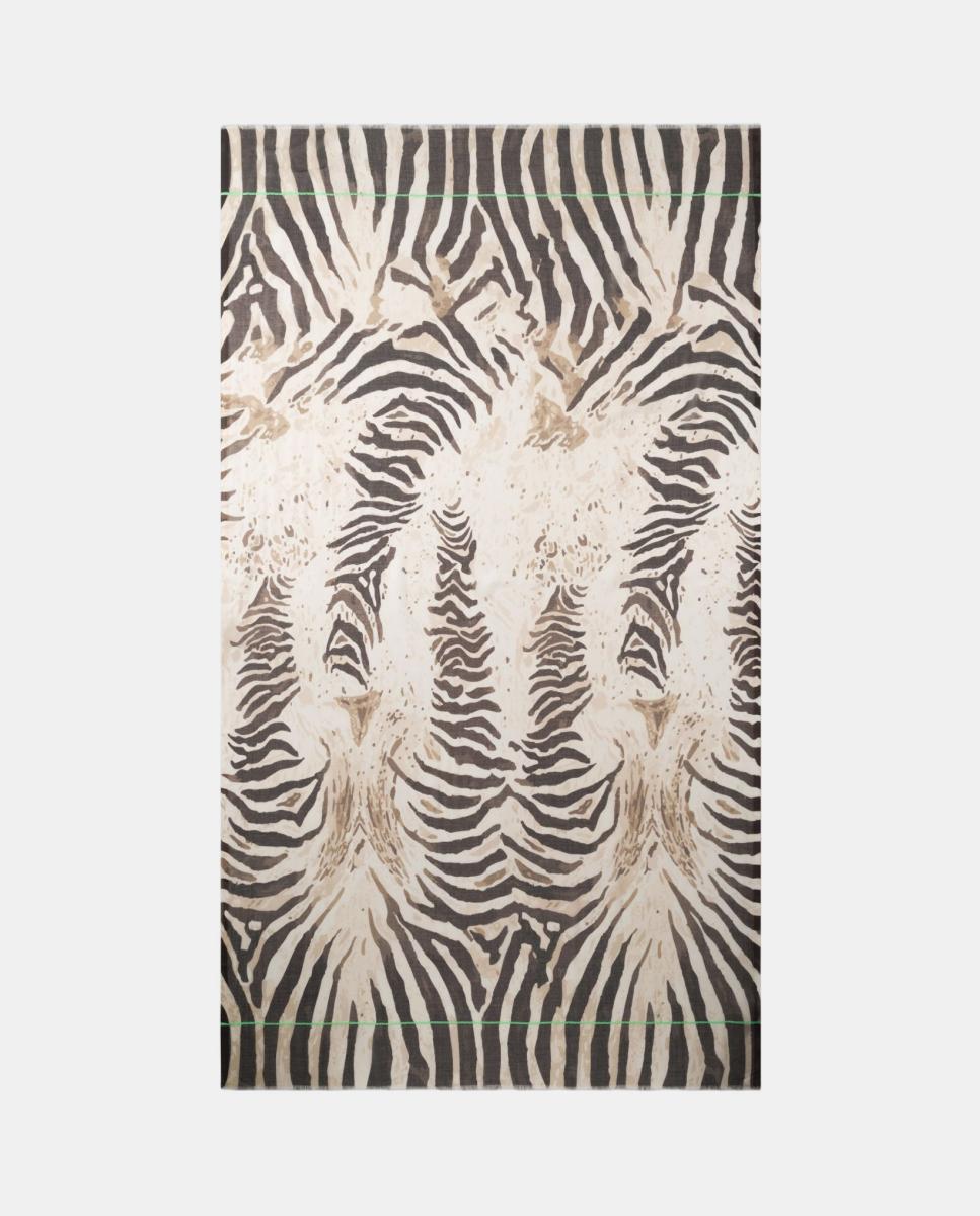 Imagem 0 de Cachecol com Animal Print de Zebra