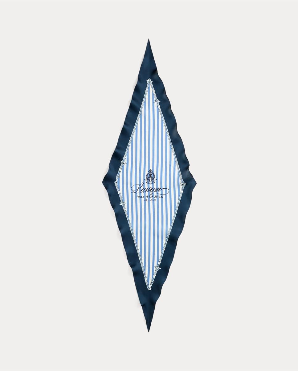 Imagem 0 de Lenço de seda estampado.