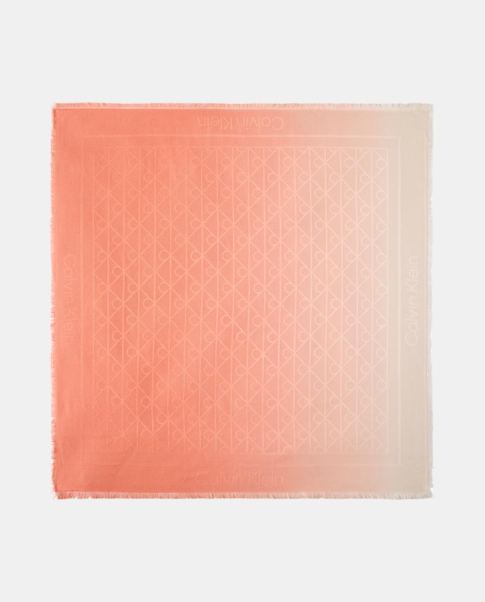 Imagem 0 de Lenço com Estampado de Monograma - 70x70 mm