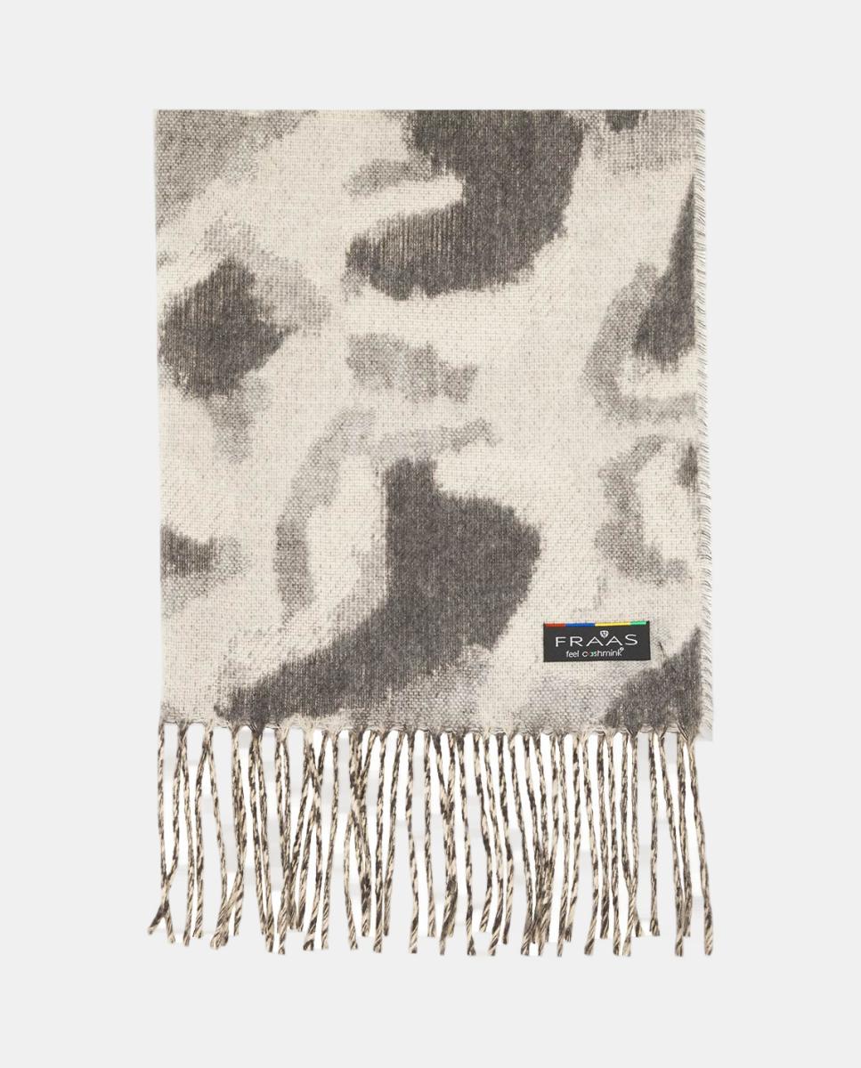 Imagen 0 de Bufanda estampado animal Blanco