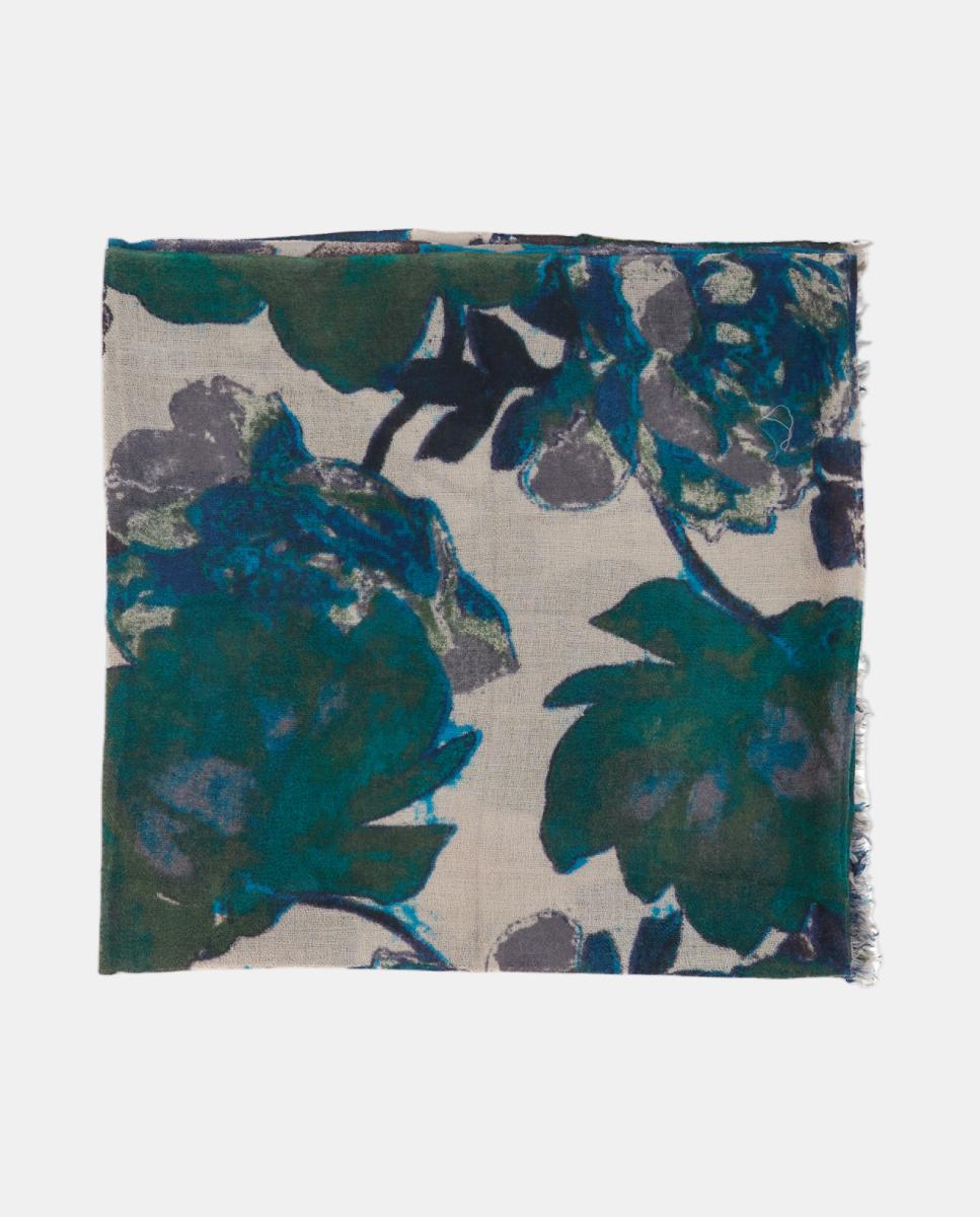 Imagem 0 de Lenço de Viscose com Estampado Floral
