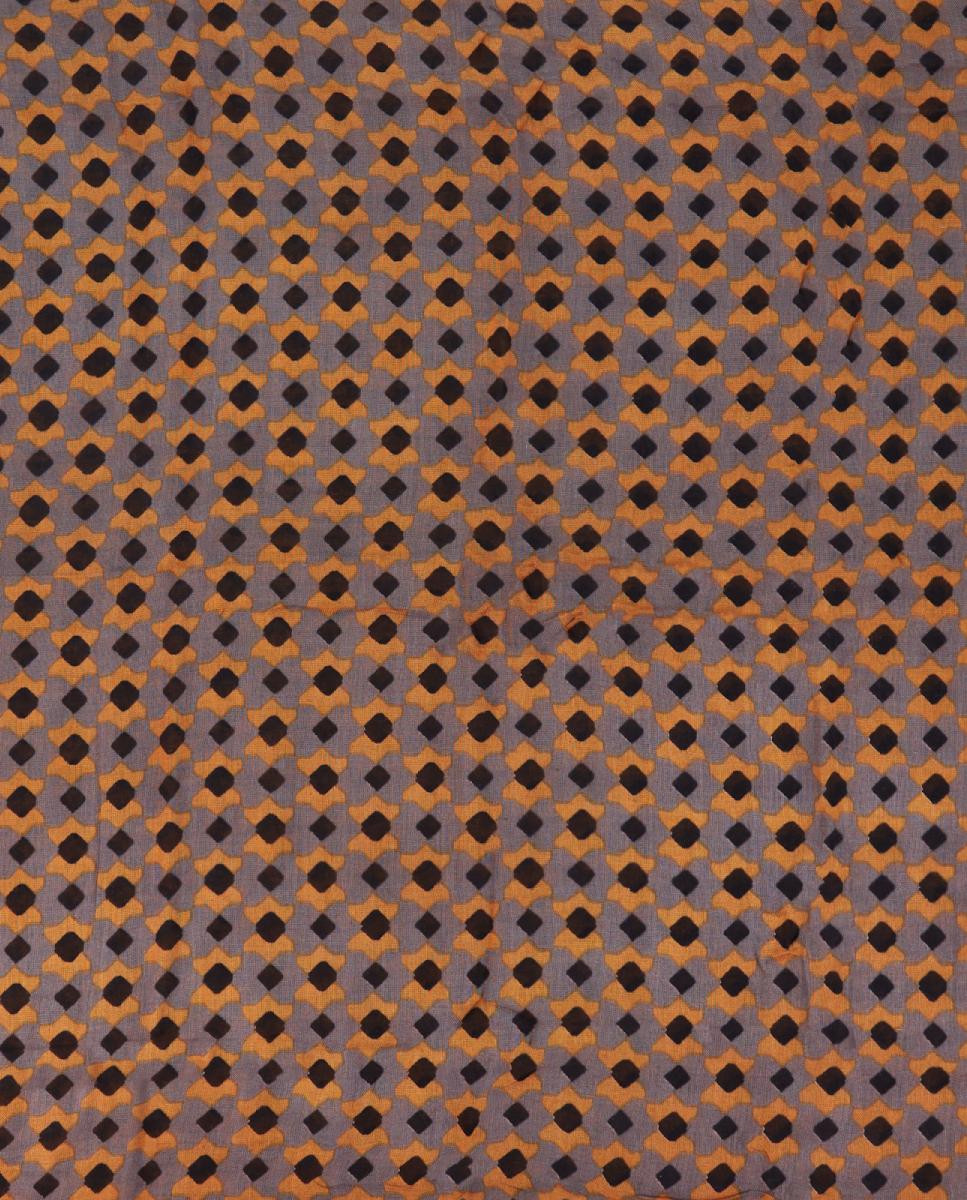 Lenço de Viscose com Estampado Geométrico Preto-4