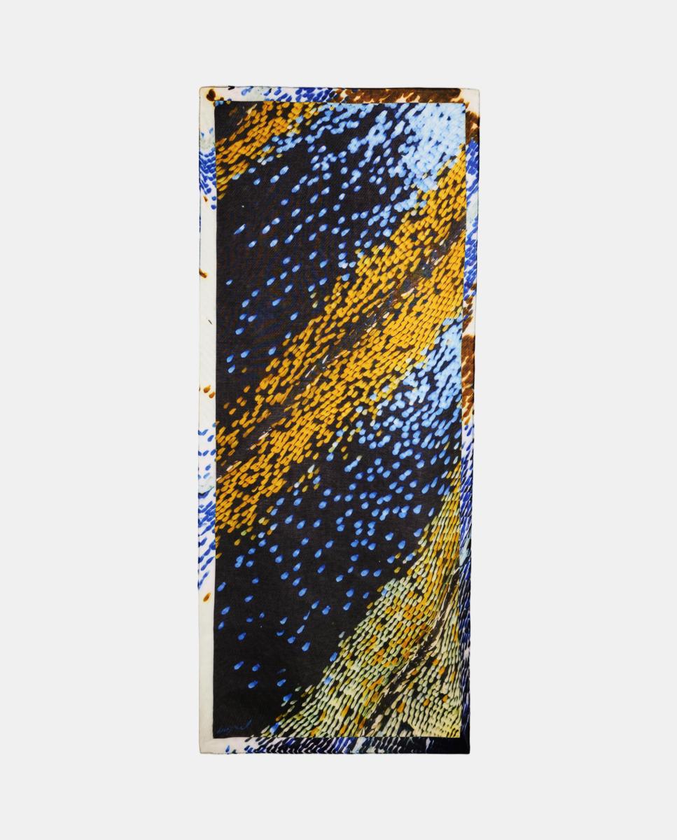 Imagen 1 de Foulard Rectangular Estampado - Desigual - Negro Negro