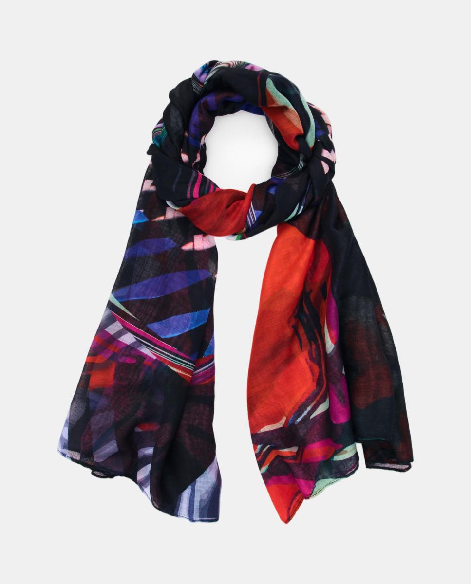 Écharpe com Estampado Lacroix Multicolor-2