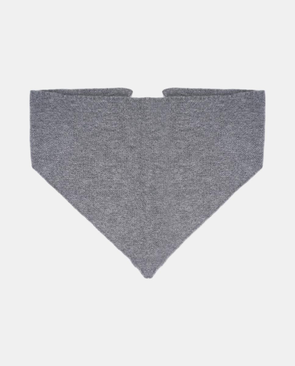 Imagen 3 de Pañoleta triangular en punto - Navarro - Gris Gris