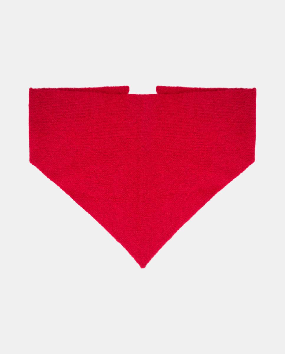 Imagen 3 de Pañoleta triangular en punto - Navarro - Rojo Rojo