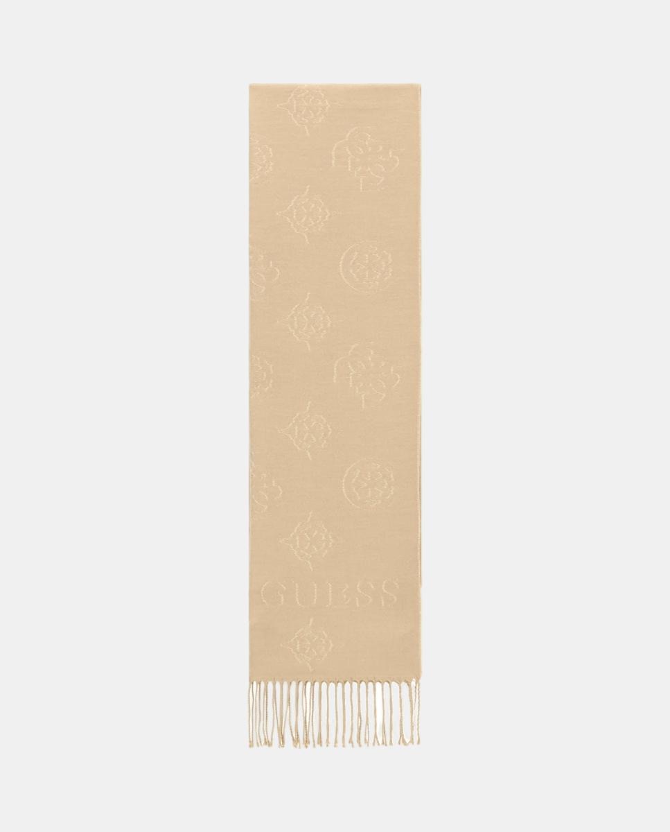 Imagem 0 de Lenço de Jacquard com Monograma de Logótipo para Mulher