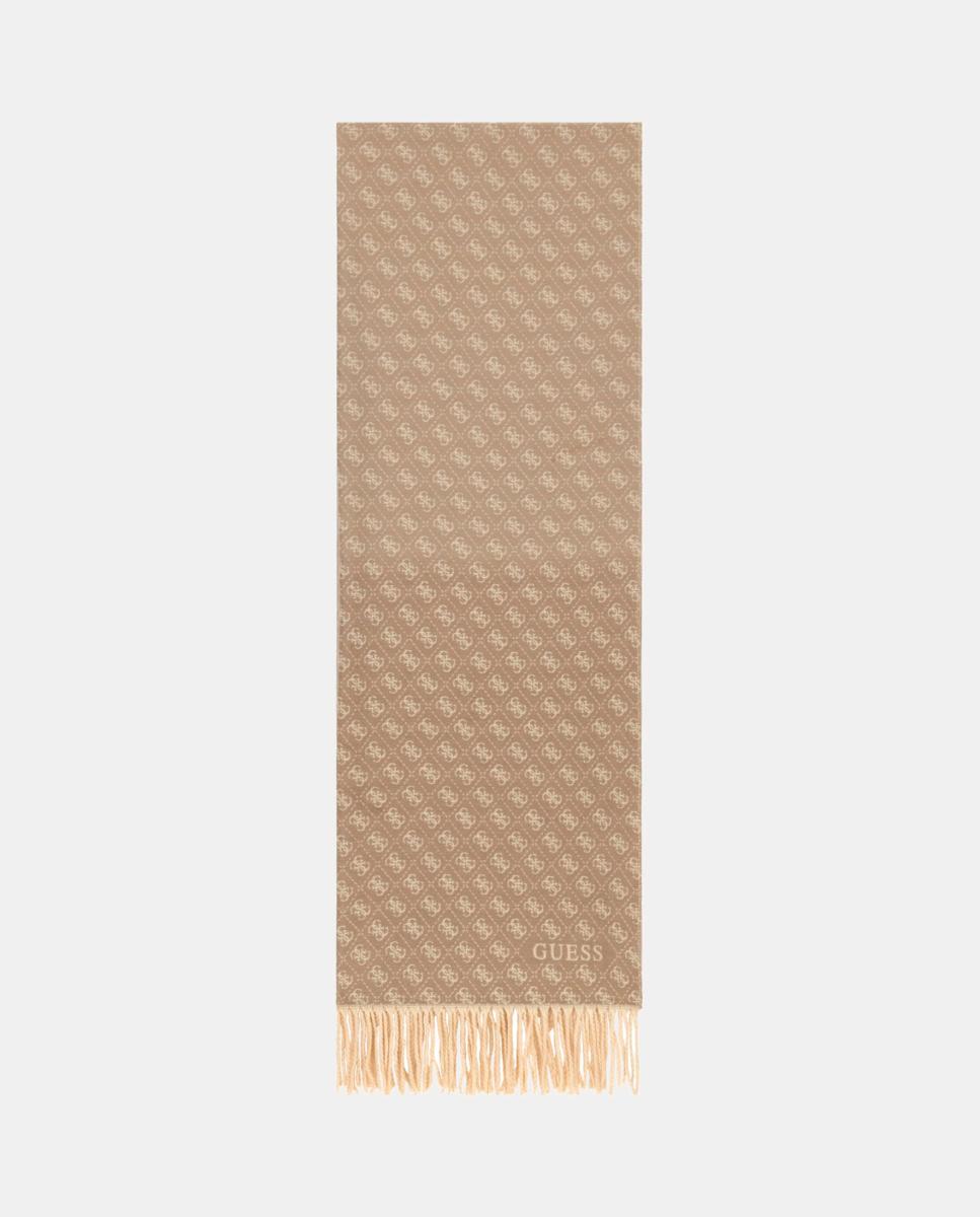Imagem 0 de Lenço de Jacquard com Monograma de Logótipo para Mulher