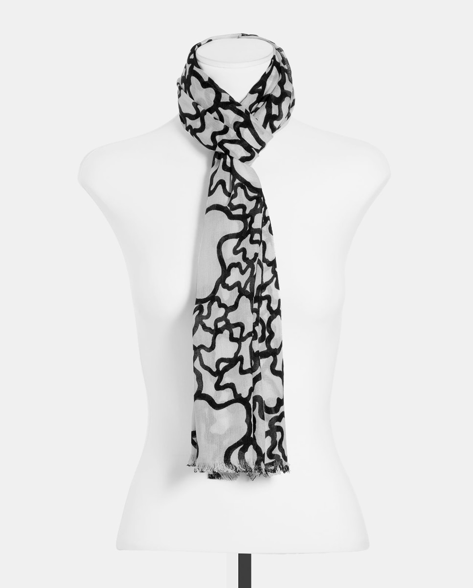 Imagen 3 de Foulard Tous Kaos. - Beige Beige