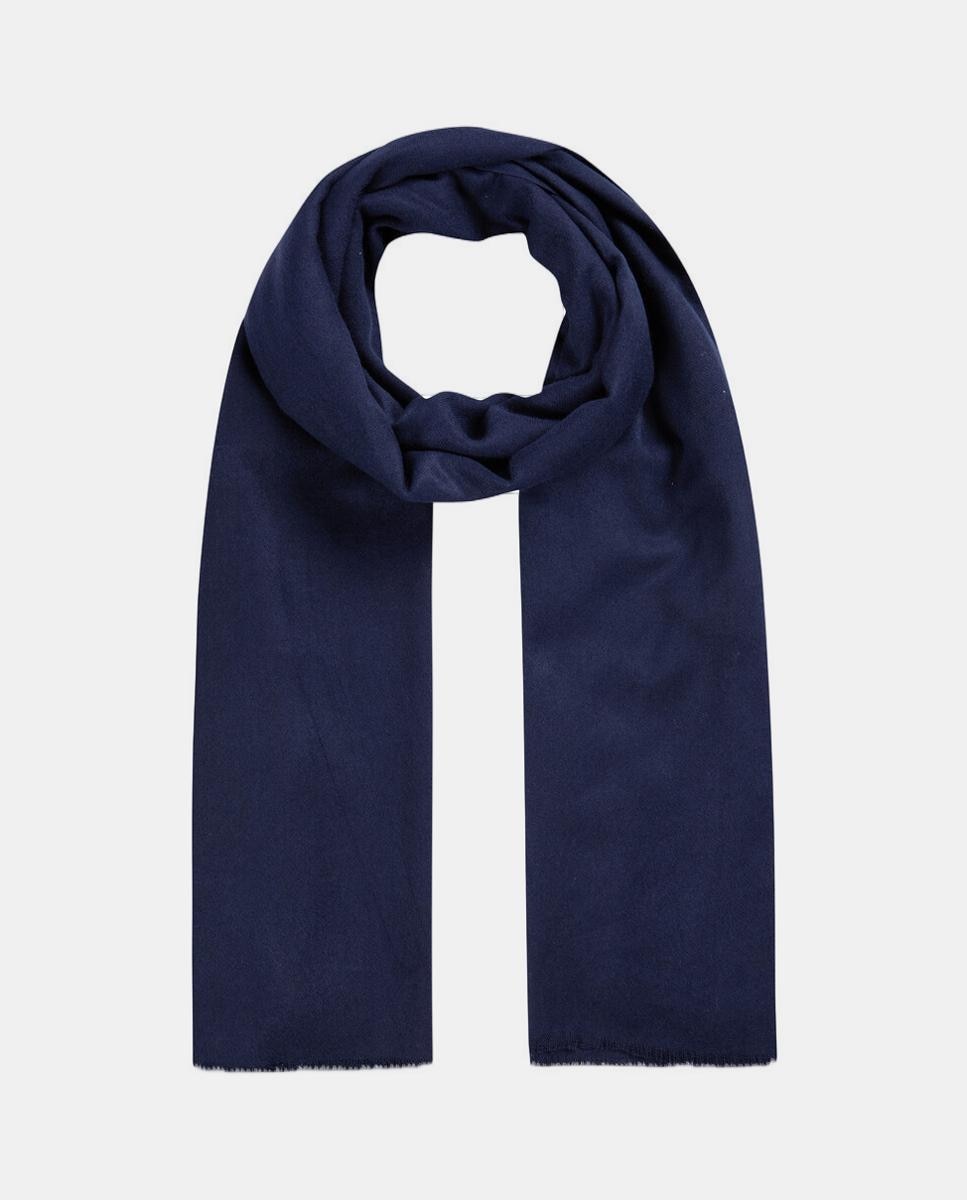 Écharpe Lisa - Branco Azul-marinho-1