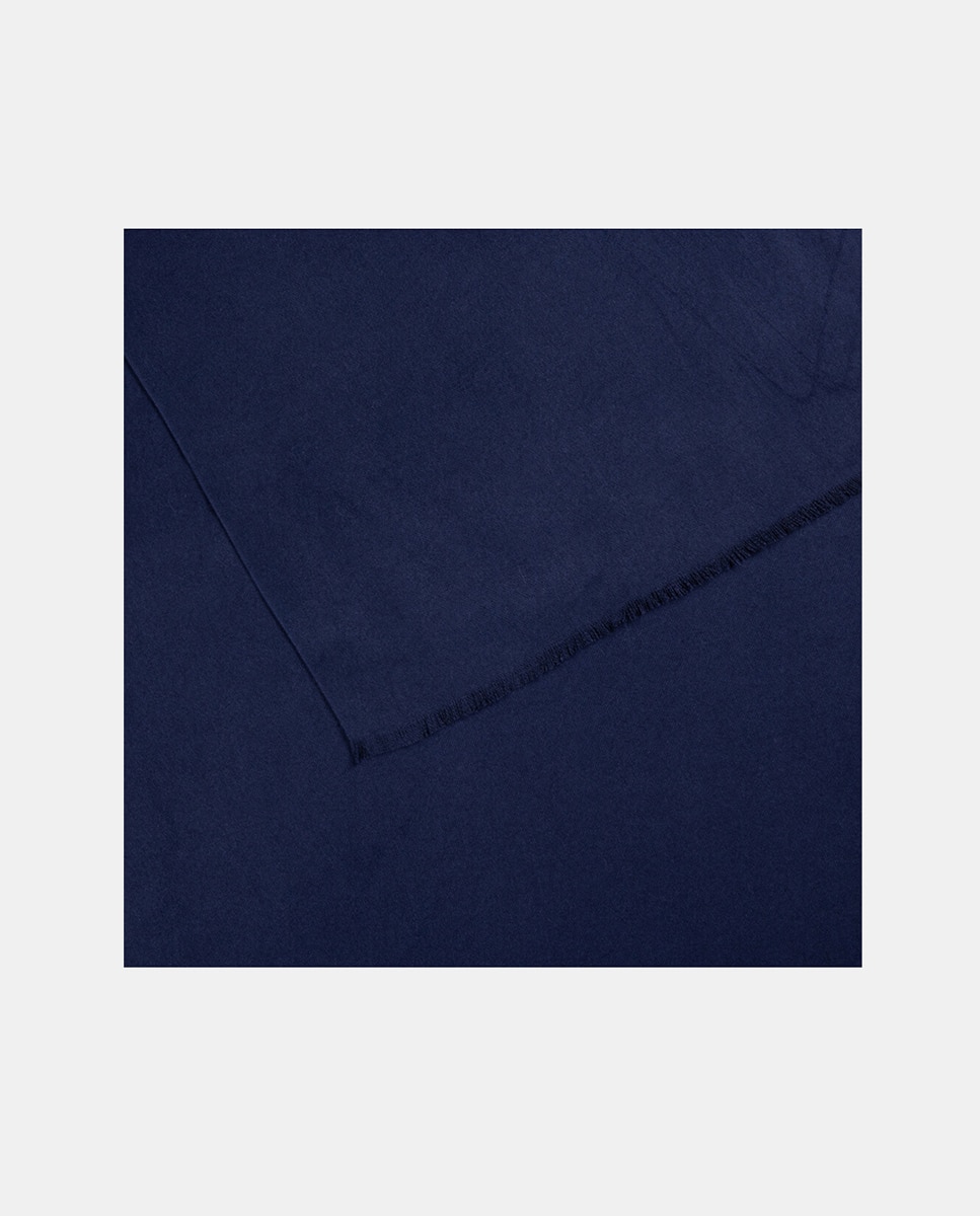 Écharpe Lisa - Branco Azul-marinho-2