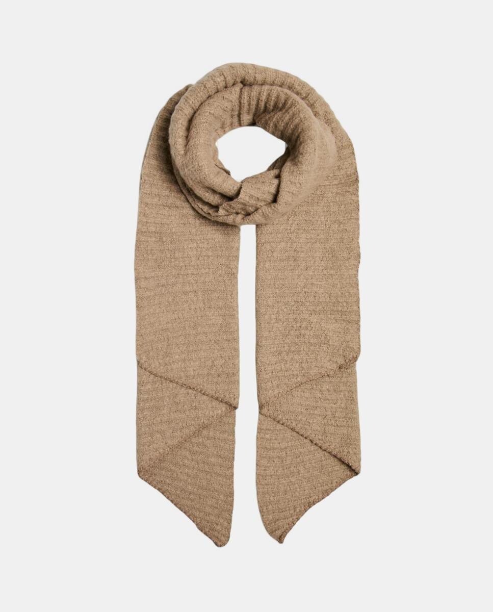 Cachecol com Estrutura - Bege Bege-1