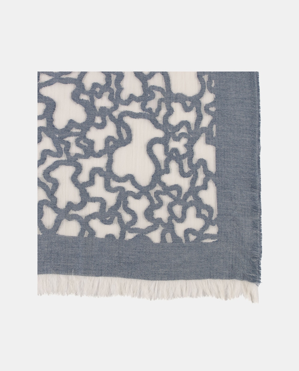 Imagen 1 de Foulard en color jeans TOUS Kaos - Azul marino Azul marino