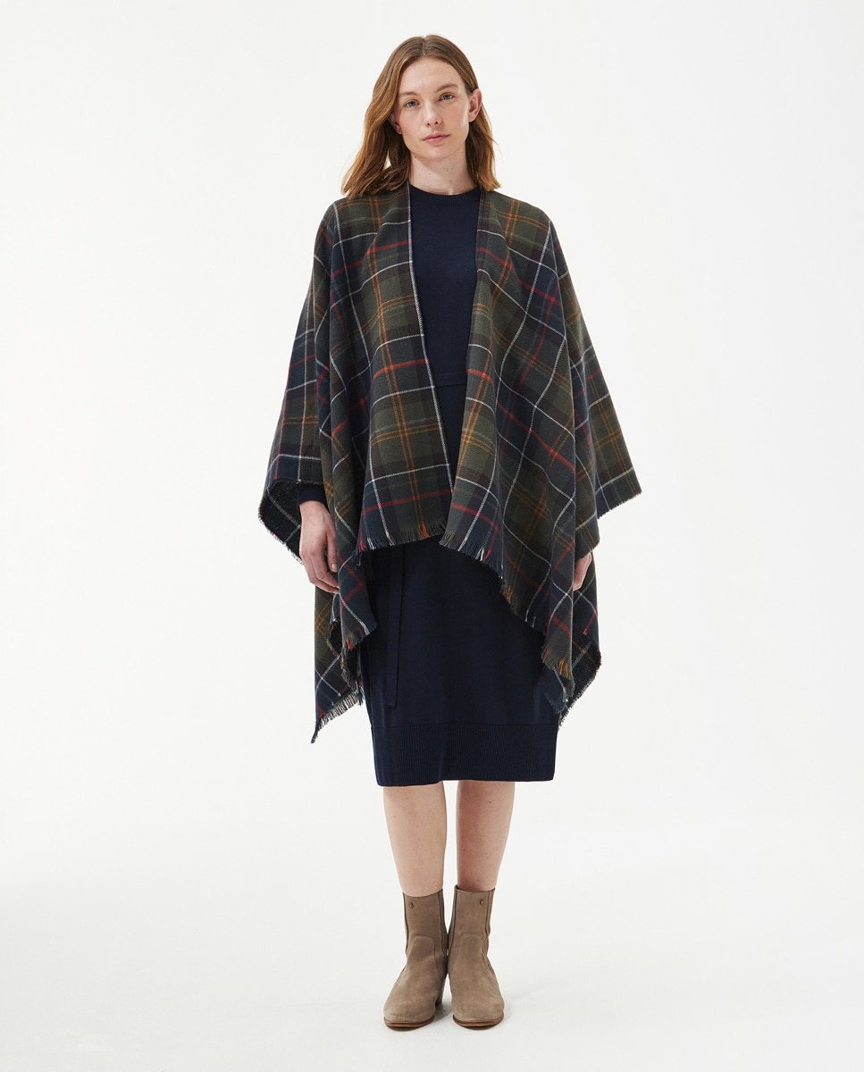 Poncho de cuadros - Barbour - Multicolor Multicolor-8