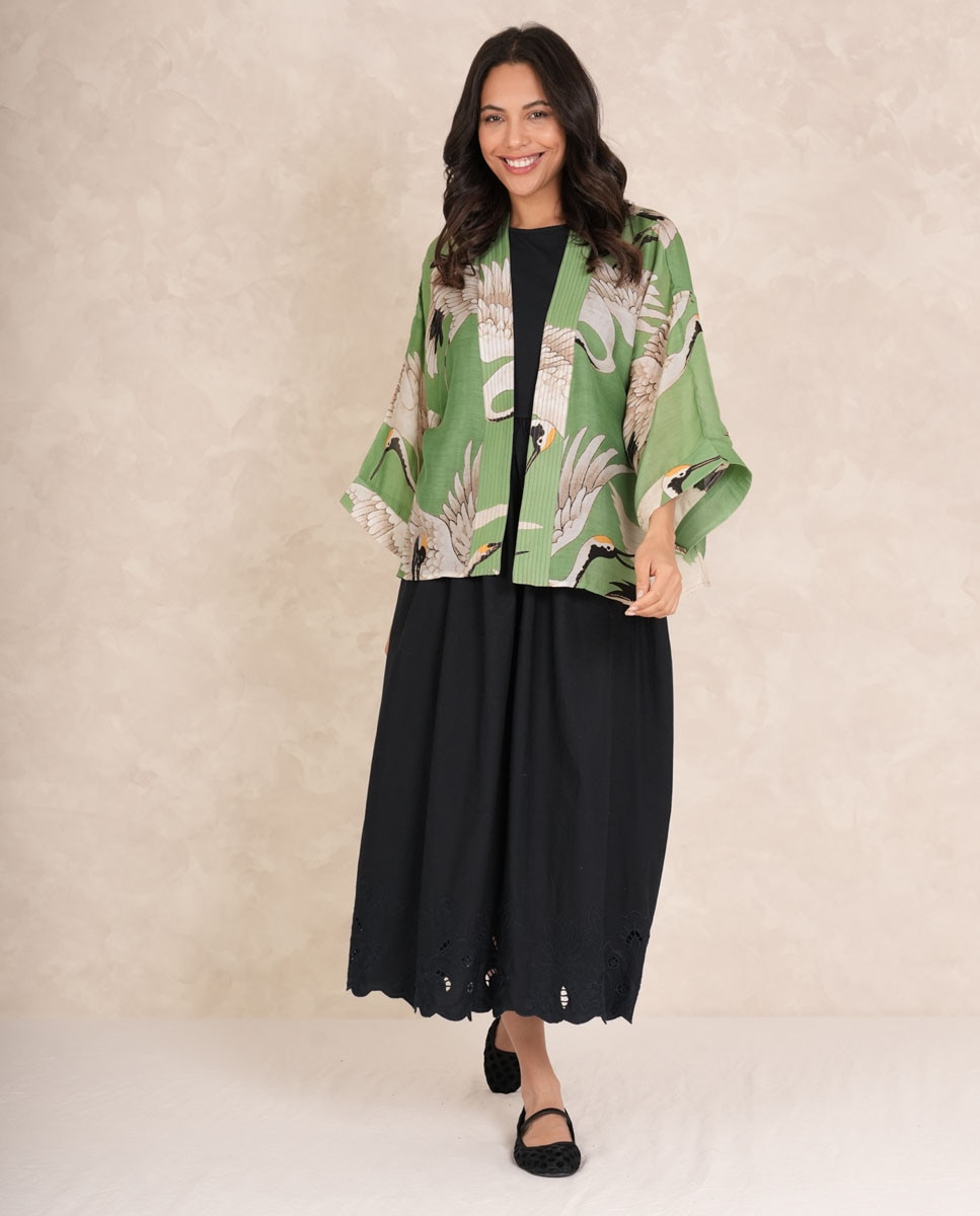 Kimono Curto Verde-2