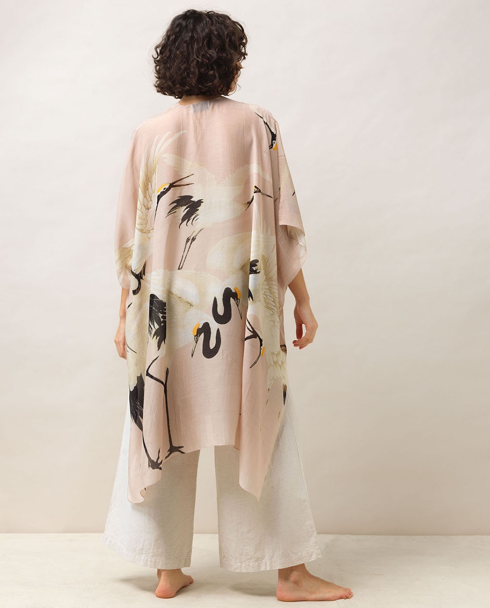 Kimono Cegonha Rosa-4