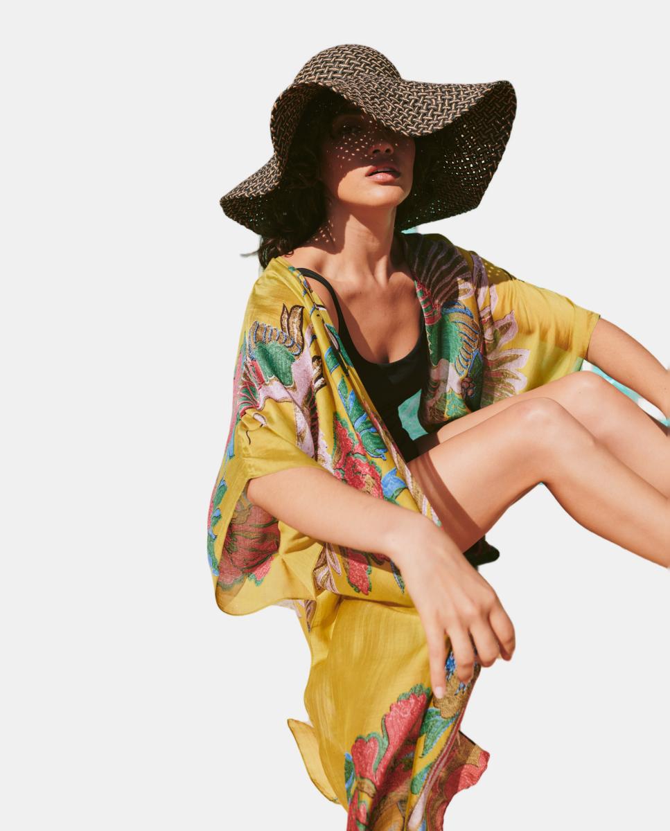 Kimono Comprido Verde-2