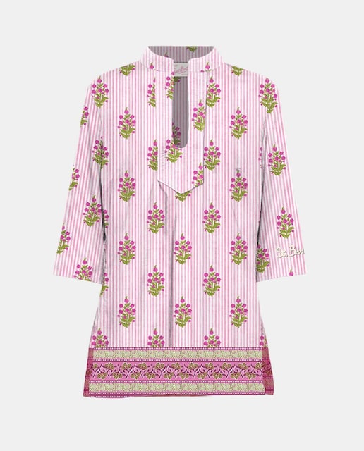 Imagem 0 de Kaftan de Algodão com Estampado Floral