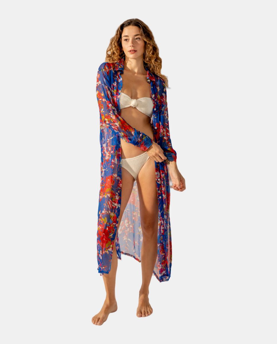 Imagem 0 de Túnica de Viscose com Estampado Floral