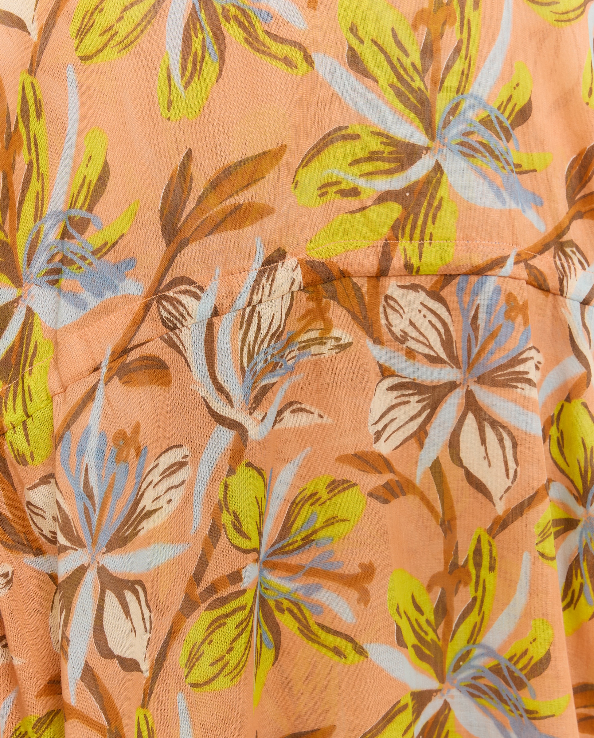 Kaftan de Algodão Salmão-4