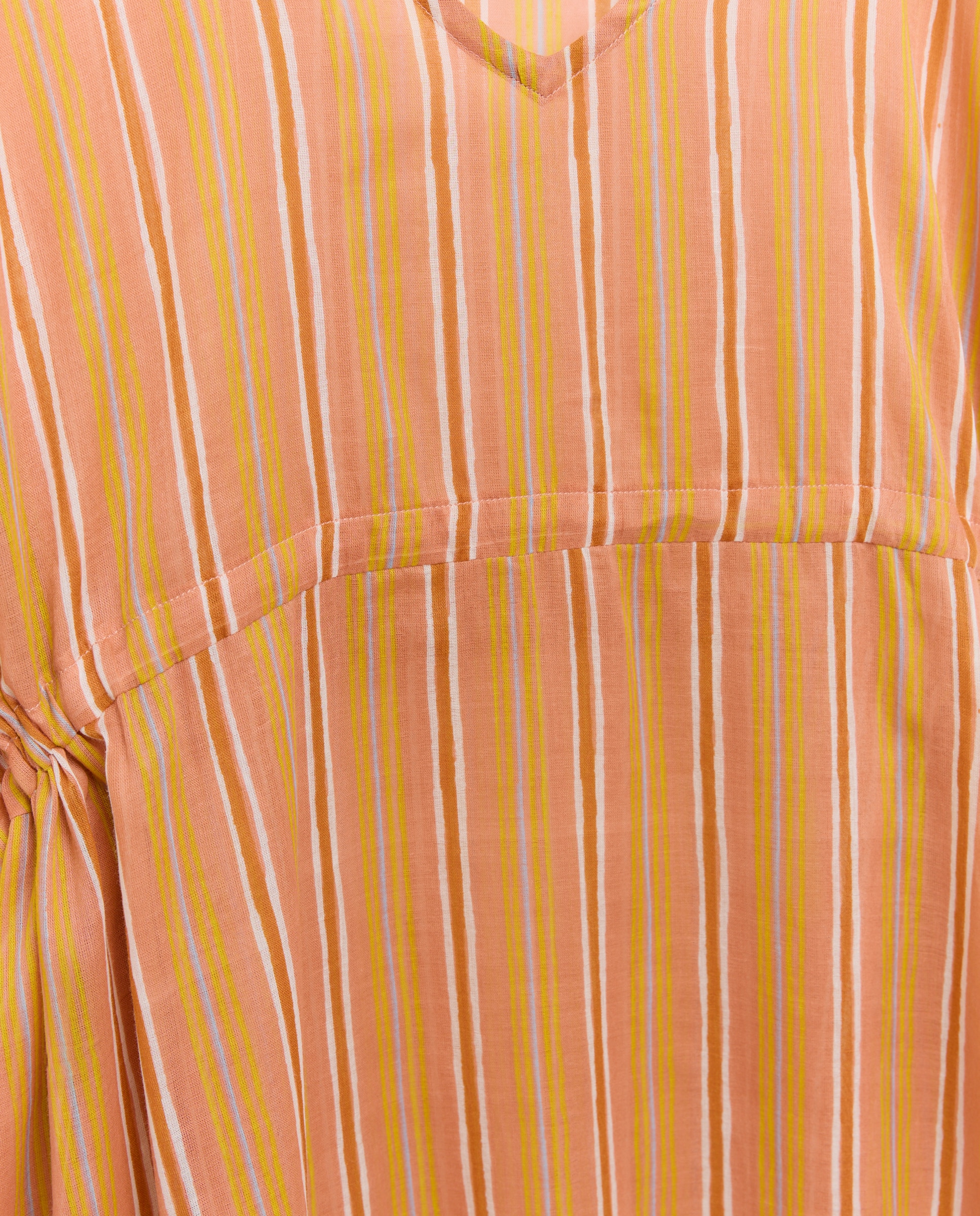 Kaftan de Algodão Salmão-4