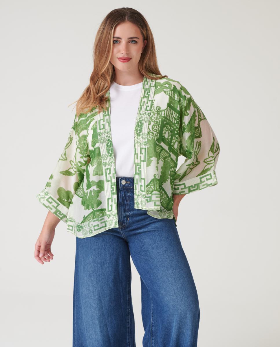 Kimono Curto Verde-2
