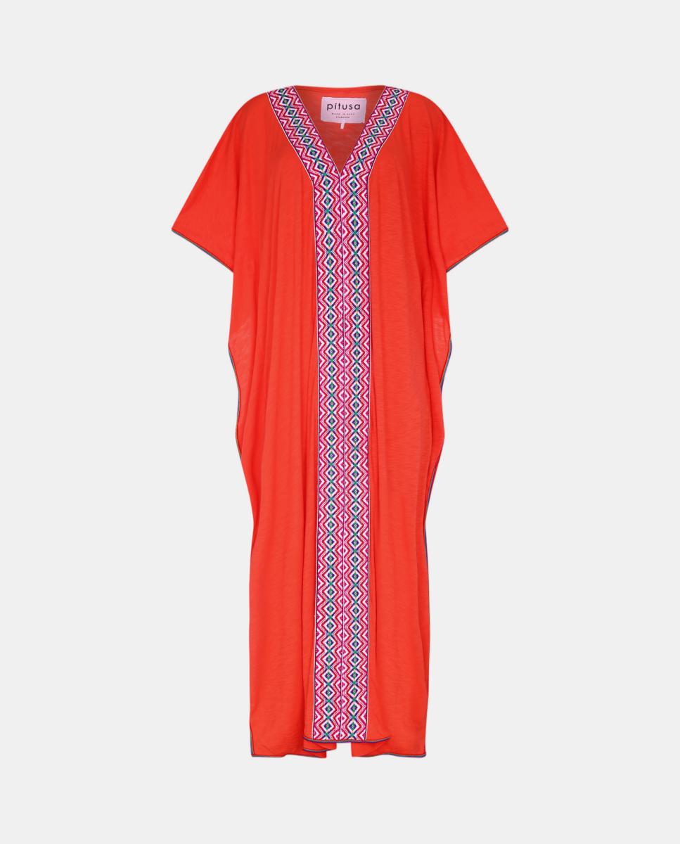 Imagen 2 de Vestido PIMA monocromático - Pitusa - Rojo Rojo