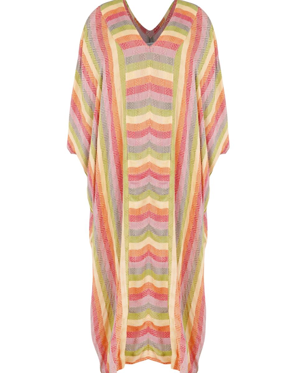 Kaftan Rainbow Loom Kallista Multicolor-2