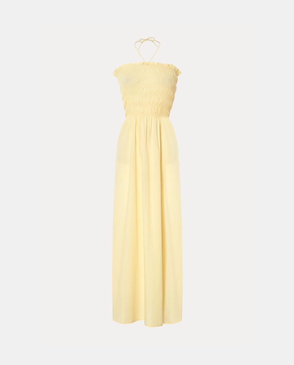 Vestido Par sem Alças - Amarelo Amarelo-3