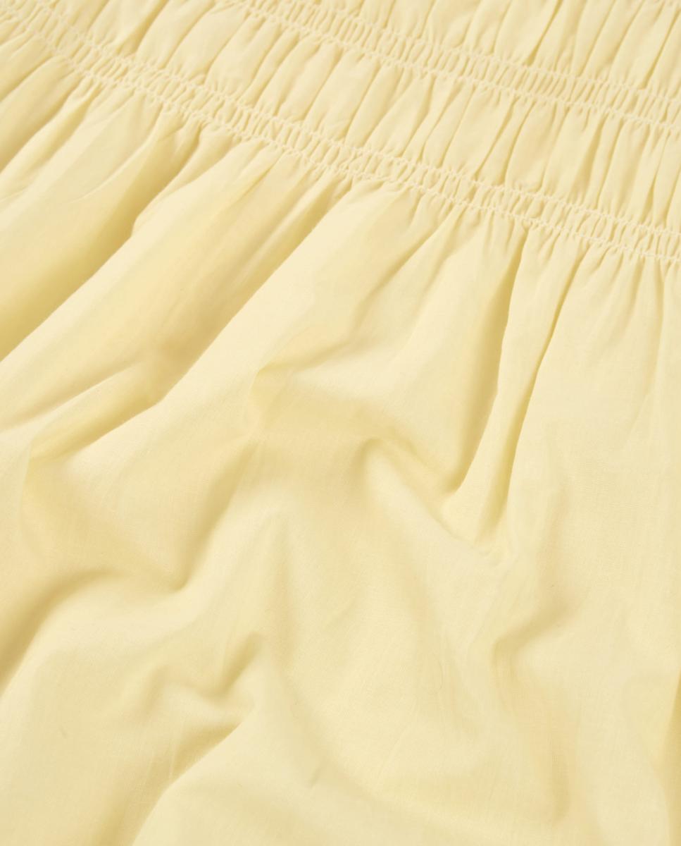 Vestido Par sem Alças - Amarelo Amarelo-5