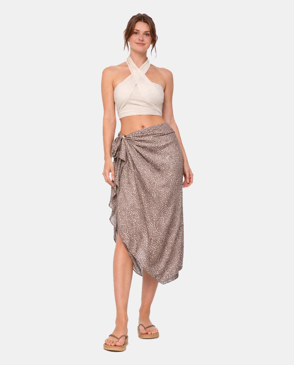 Imagem 0 de Páreo com Animal Print de Leopardo