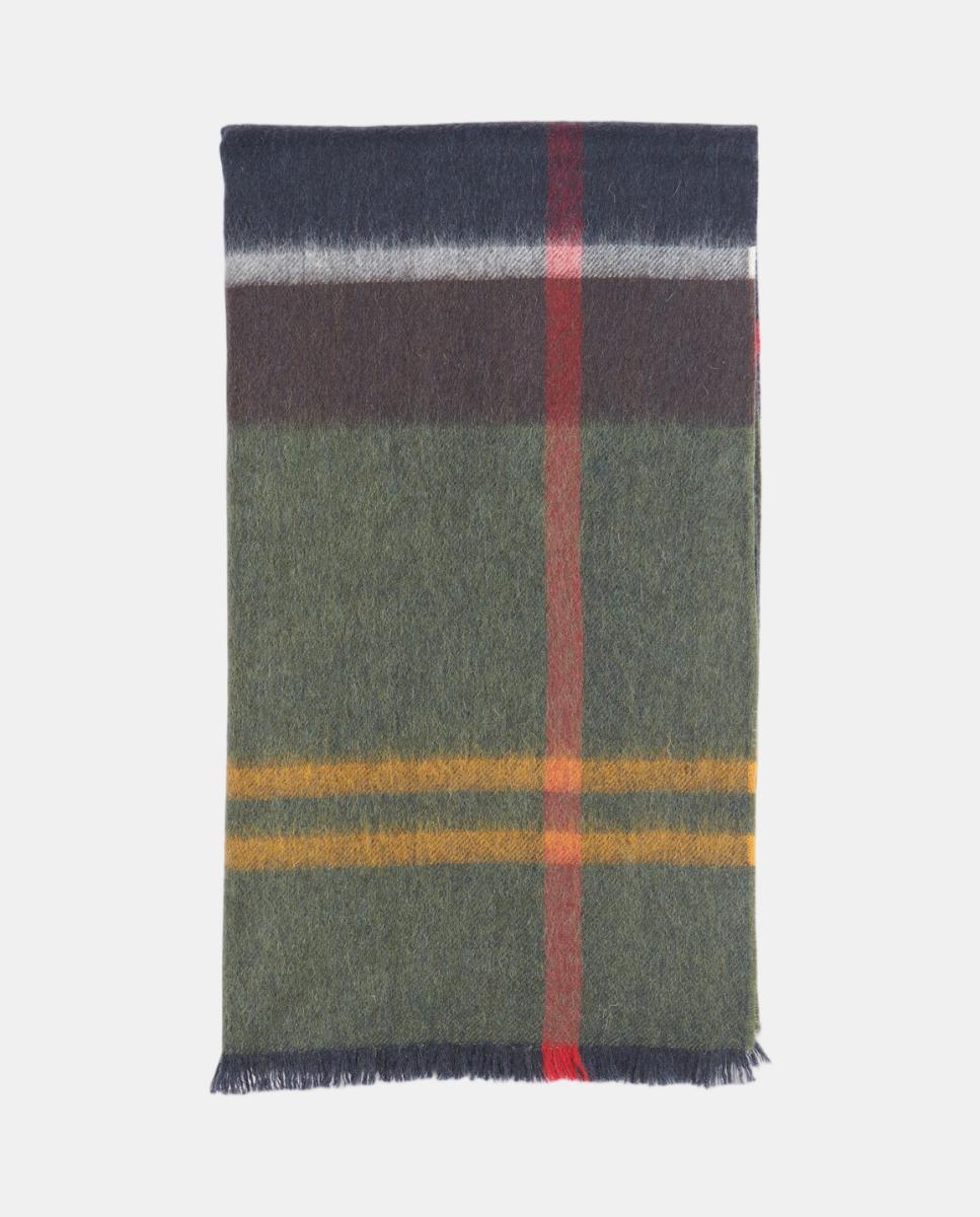 Bufanda de cuadros con flecos - Barbour - Multicolor Multicolor-1