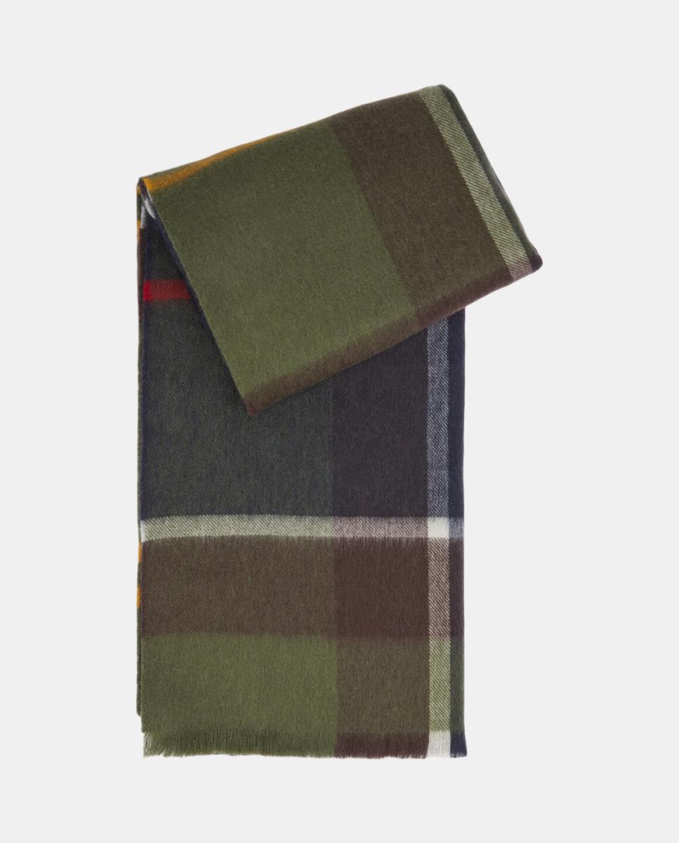 Bufanda de cuadros con flecos - Barbour - Multicolor Multicolor-2