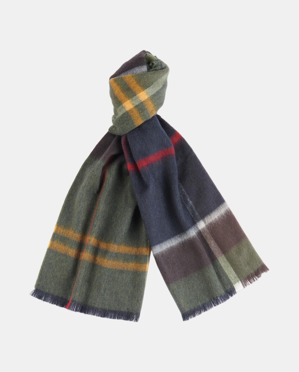 Bufanda de cuadros con flecos - Barbour - Multicolor Multicolor-4