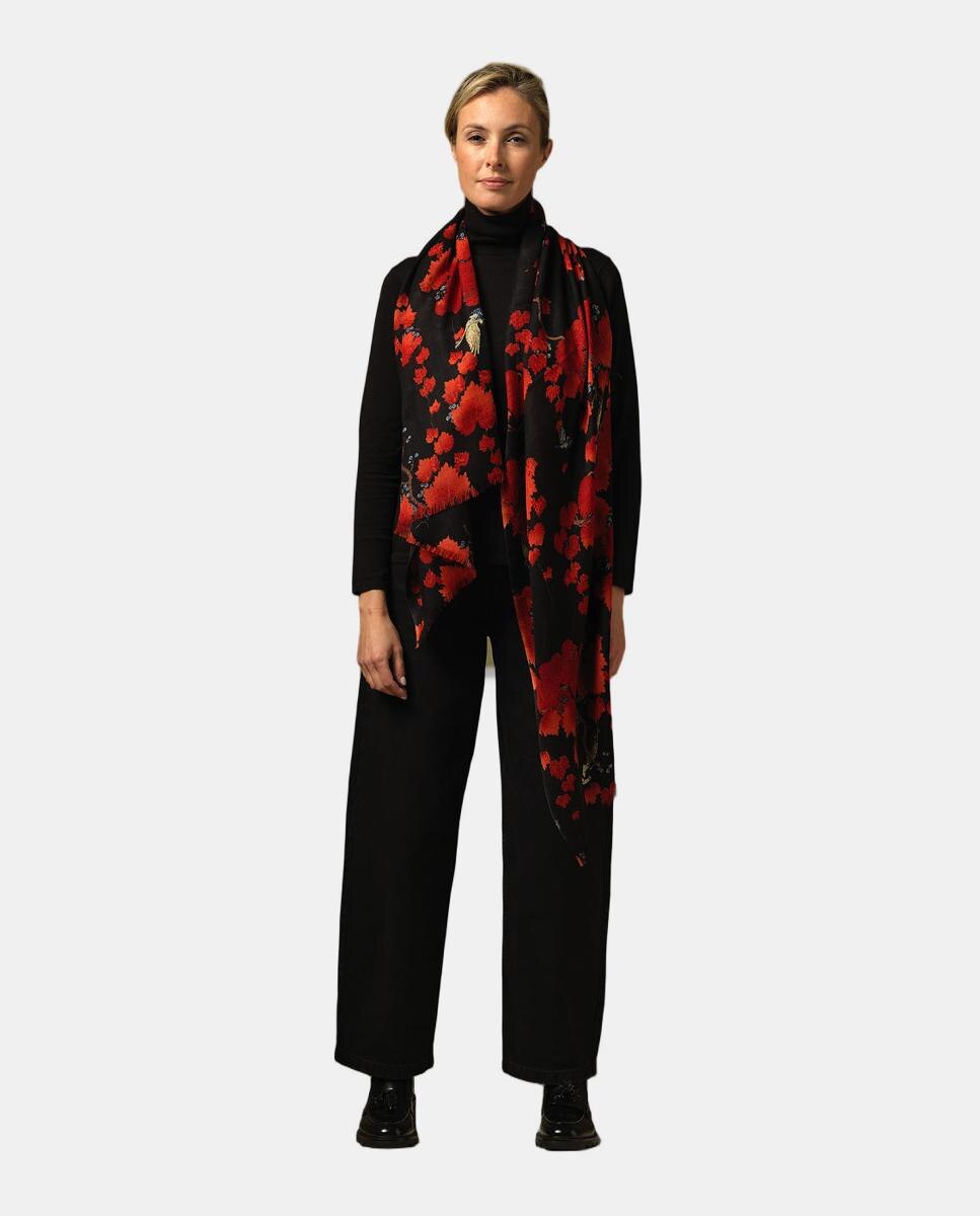 Écharpe de Lã Acer - Preto Preto-2