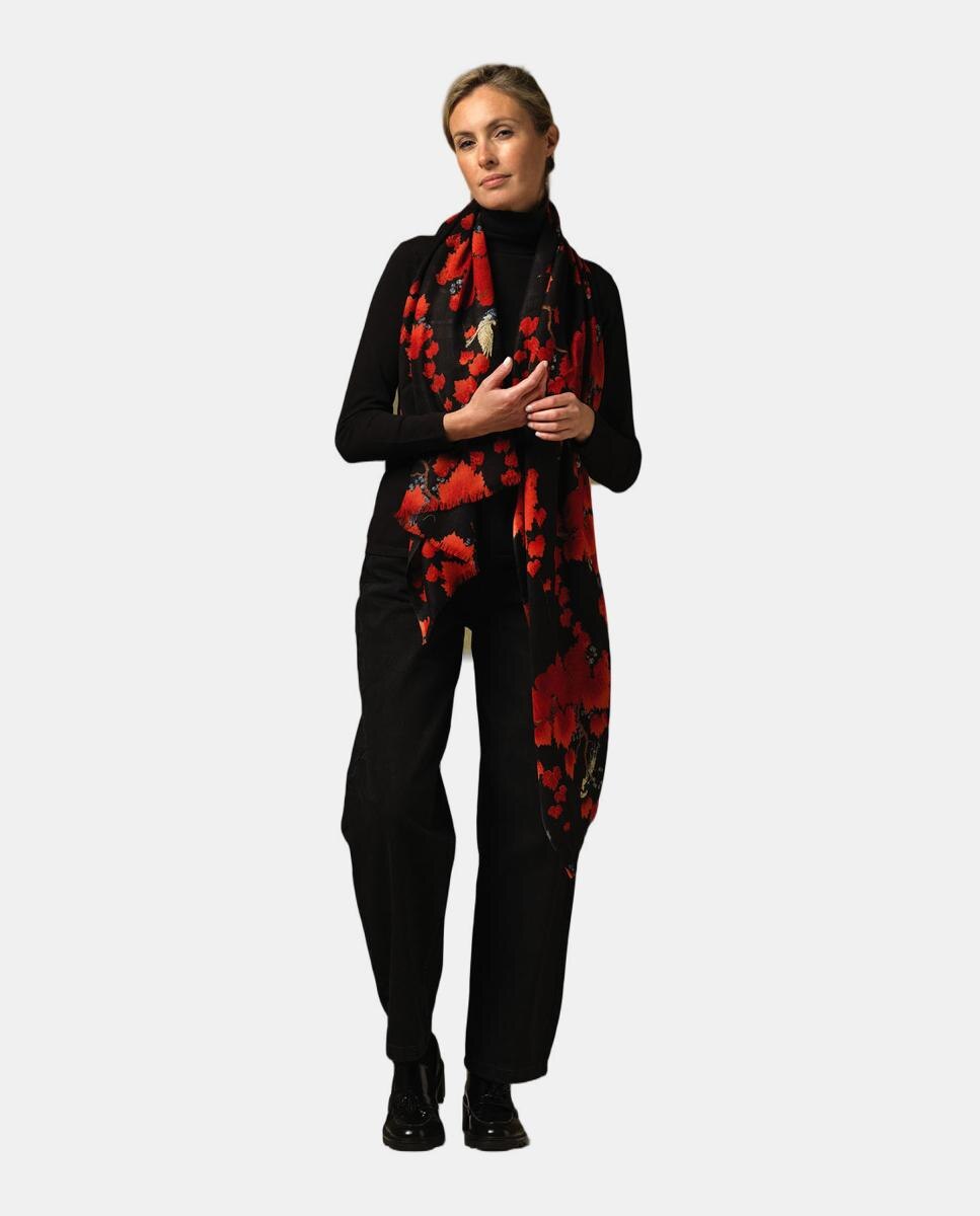 Écharpe de Lã Acer - Preto Preto-4