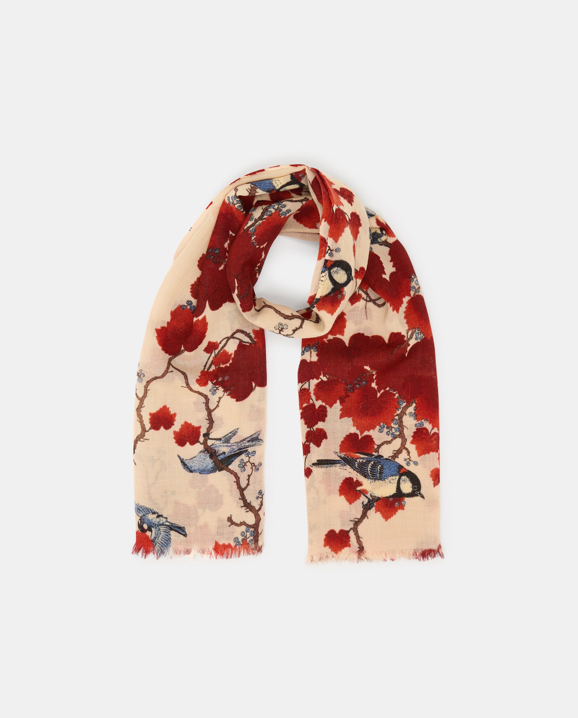 Écharpe de Lã Acer - Vermelho Vermelho-2