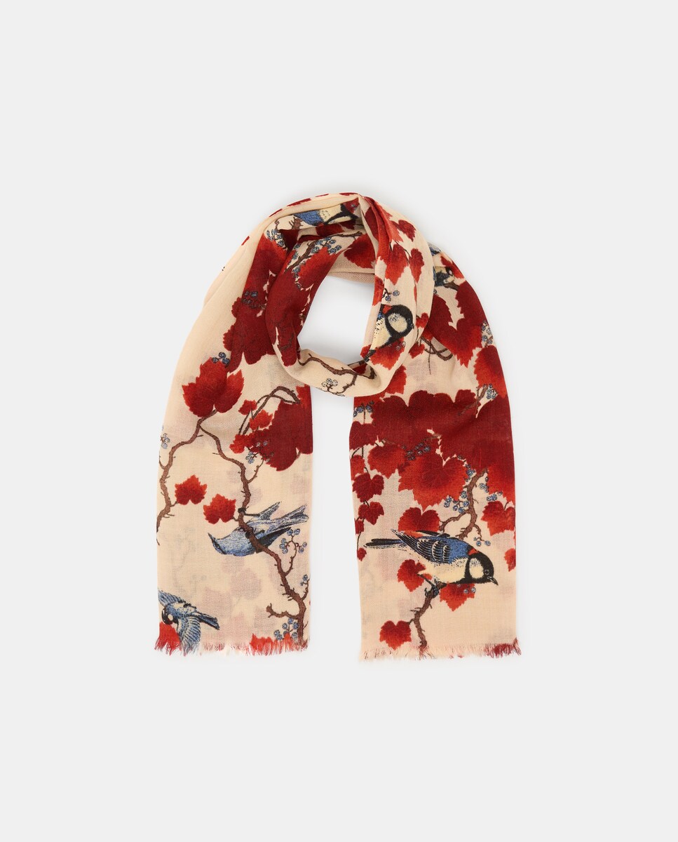 Écharpe de Lã Acer - Vermelho Vermelho-2