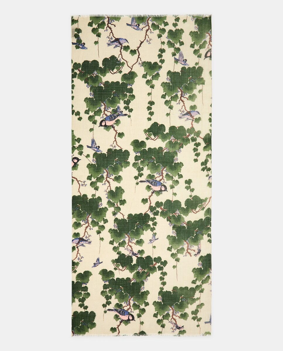 Écharpe de Lã Acer - Verde Verde-3