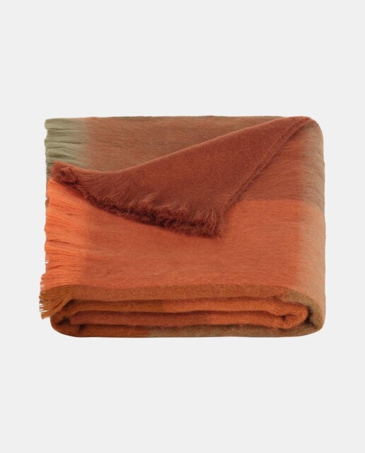 Imagem 0 de Cachecol com estampado aos quadrados