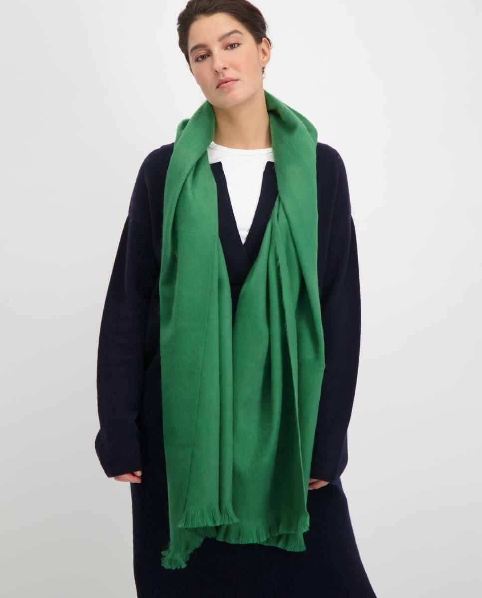 Cachecol Liso Verde-escuro-2