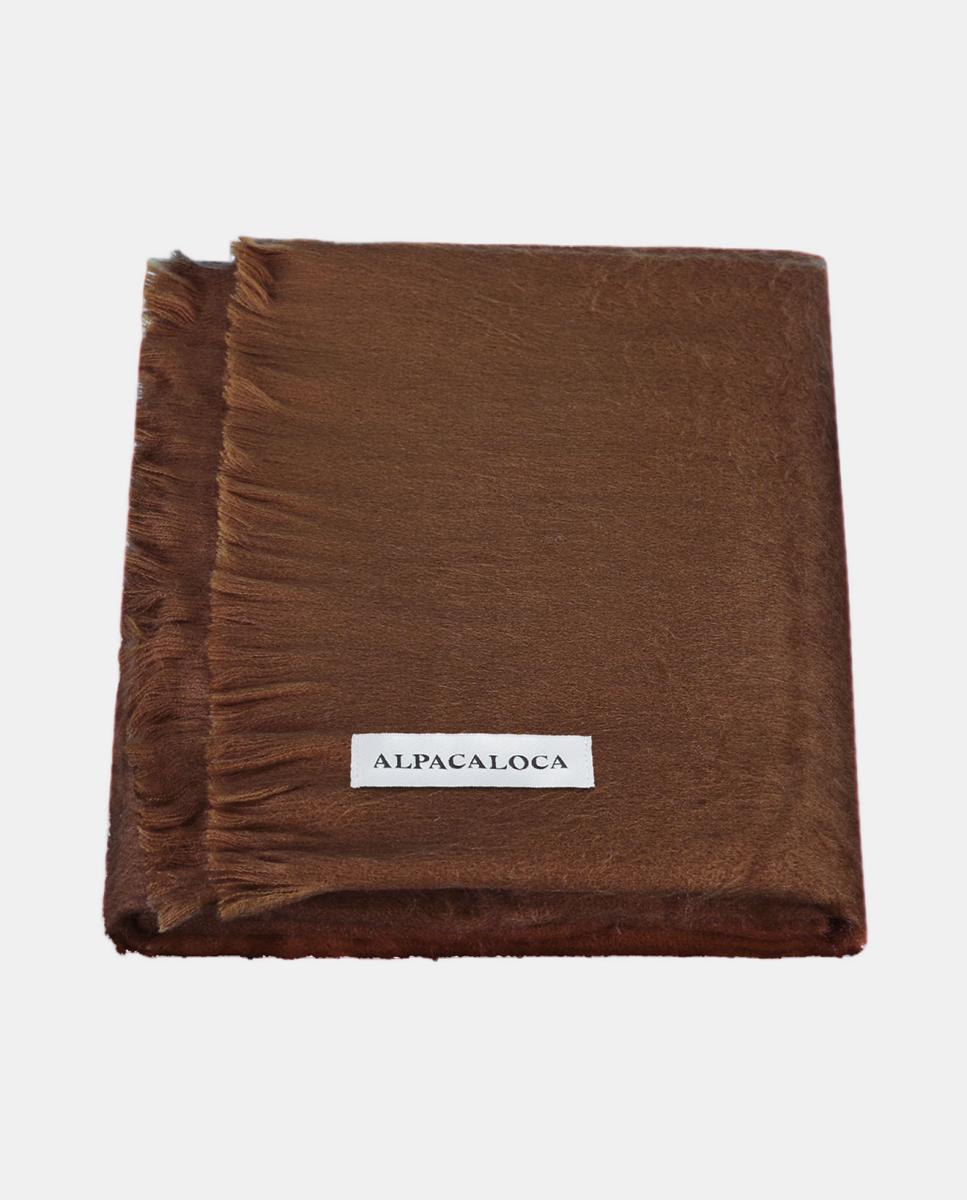 Imagem 0 de Cachecol de Alpaca - Castanho