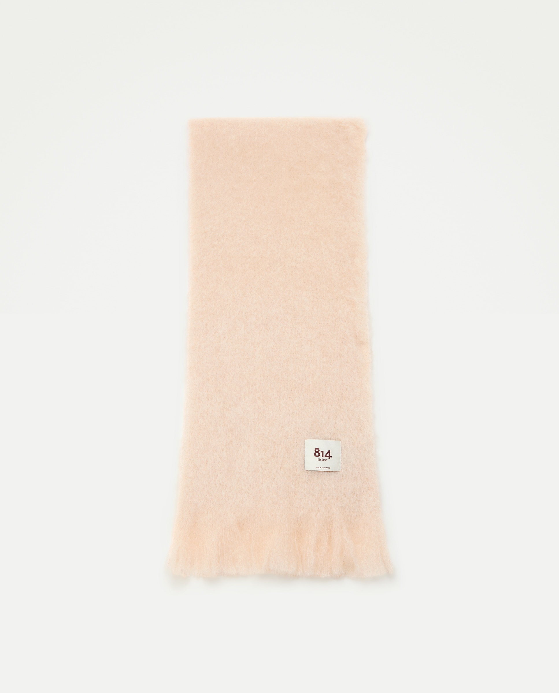 Bufanda en mohair - Mantas Ezcaray - Beige Beige-1