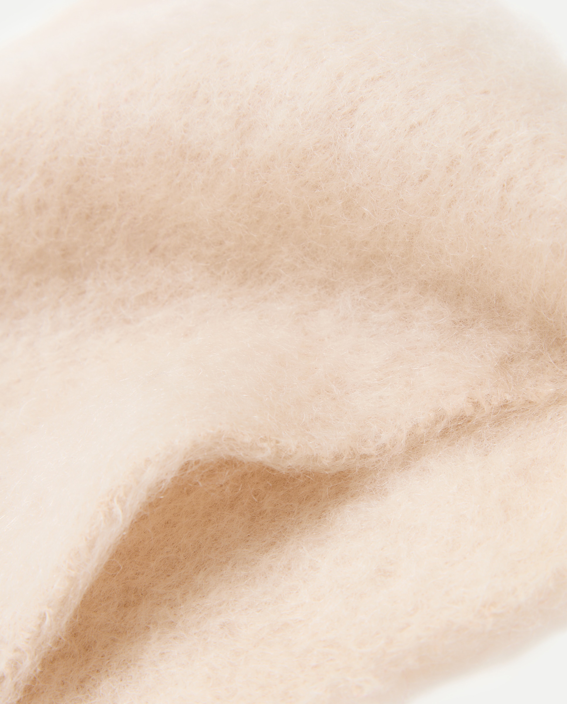 Bufanda en mohair - Mantas Ezcaray - Beige Beige-3